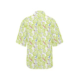 Tennis Pattern Print Design 01 Women's All Over Print Hawaiian Shirt