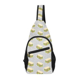 Sandwich Pattern Print Design 05 All Over Print Chest Bag