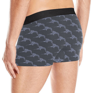 Swordfish Pattern Print Design 03 Men's All Over Print Boxer Briefs Men's Underwear
