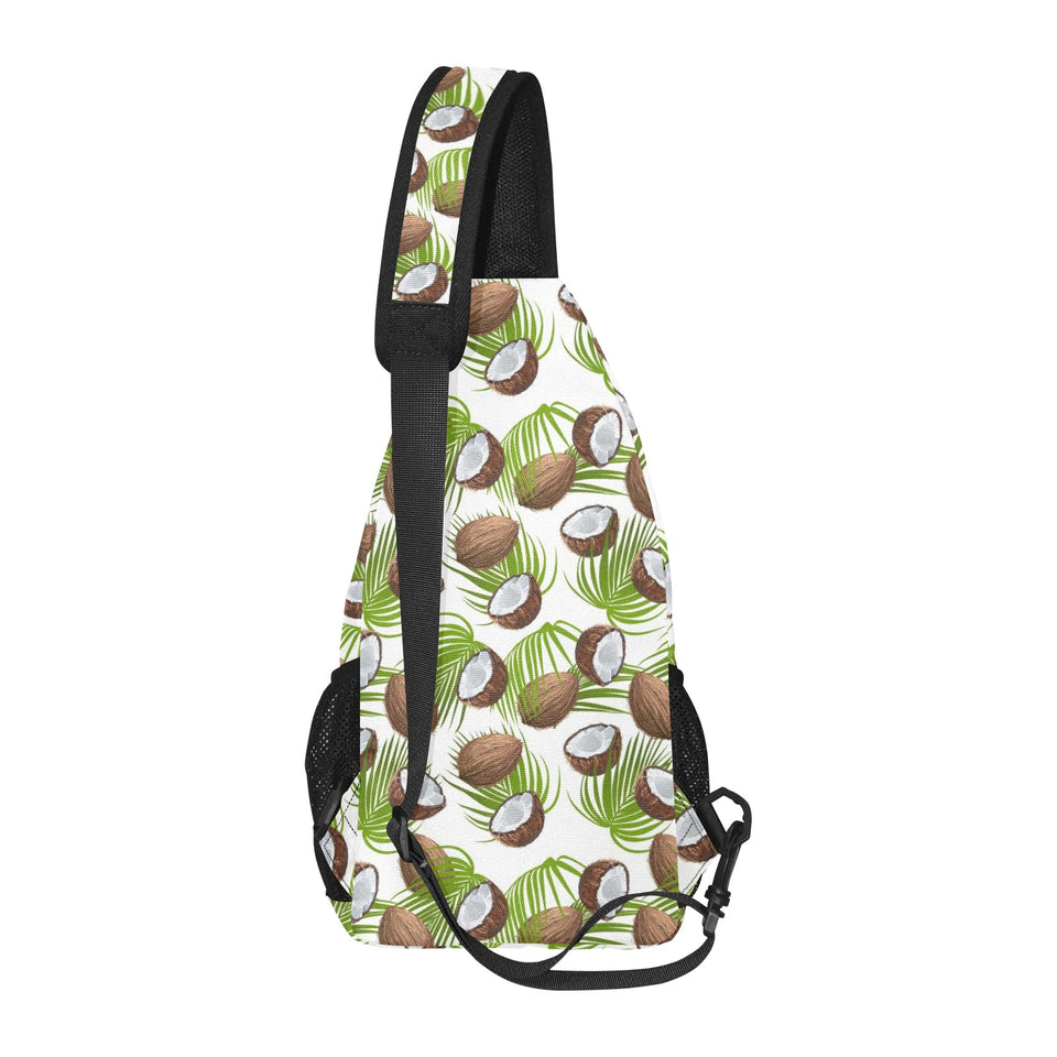 Coconut Pattern Print Design 04 All Over Print Chest Bag