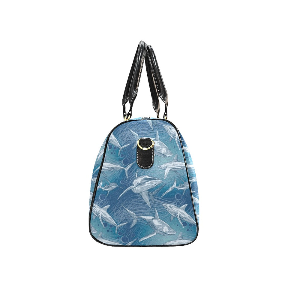 Shark hand drawn Travel Bag