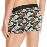 Coconut Pattern Print Design 03 Men's All Over Print Boxer Briefs Men's Underwear