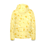 Cheese texture Kids' Boys' Girls' Padded Hooded Jacket