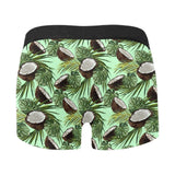 Coconut Pattern Print Design 02 Men's All Over Print Boxer Briefs Men's Underwear