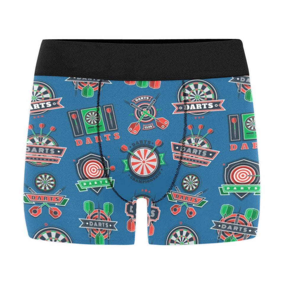 Darts Pattern Print Design 02 Men's All Over Print Boxer Briefs Men's Underwear
