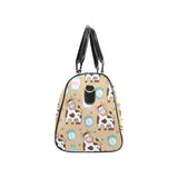 Cow bottle of milk pattern Travel Bag