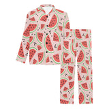 Watermelon pattern Men's Long Pajama Set