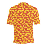 Potato Chips Pattern Print Design 05 Men's All Over Print Polo Shirt