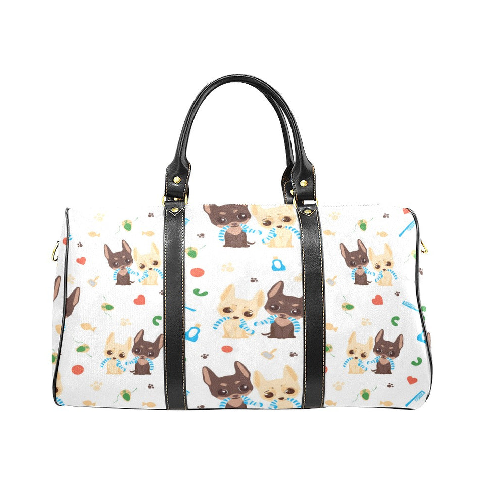 Cute Chihuahua dog pattern Travel Bag