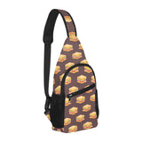 Sandwich Pattern Print Design 04 All Over Print Chest Bag