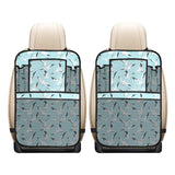 Sausage Pattern Print Design 05 Car Seat Back Organizer