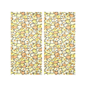 Popcorn Pattern Print Design 03 Gauze Curtain