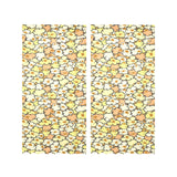 Popcorn Pattern Print Design 03 Gauze Curtain