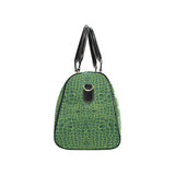 Crocodile Skin Printed Travel Bag