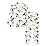 Eagle Pattern Print Design 03 Women's Long Pajama Set