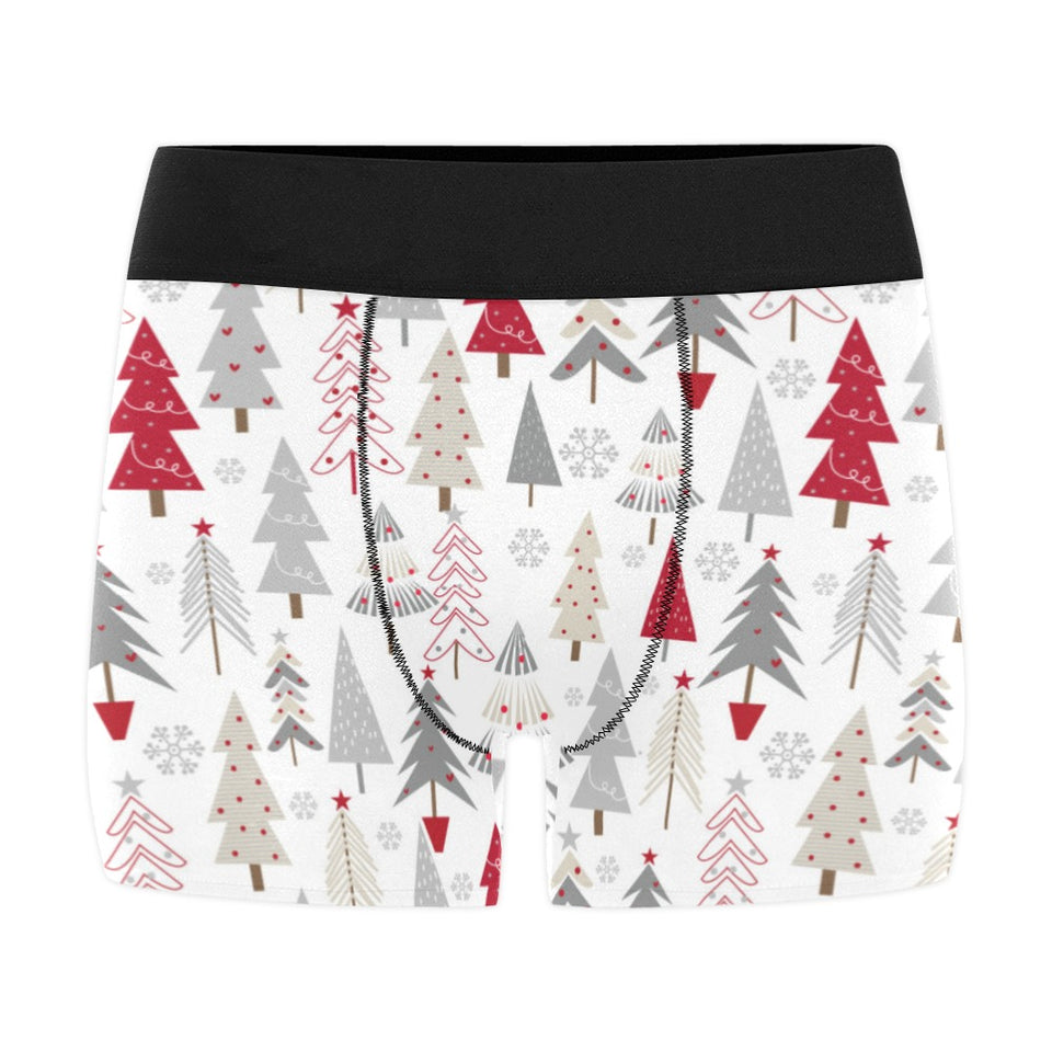 Cute Christmas tree pattern Men's All Over Print Boxer Briefs Men's Underwear