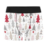 Cute Christmas tree pattern Men's All Over Print Boxer Briefs Men's Underwear