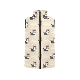 Cute Siberian Husky Women's Padded Vest