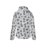 Sun Glasses Pattern Print Design 04 Women's Padded Hooded Jacket