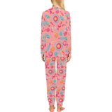 Colorful candy pattern Women's All Over Print Pajama Set