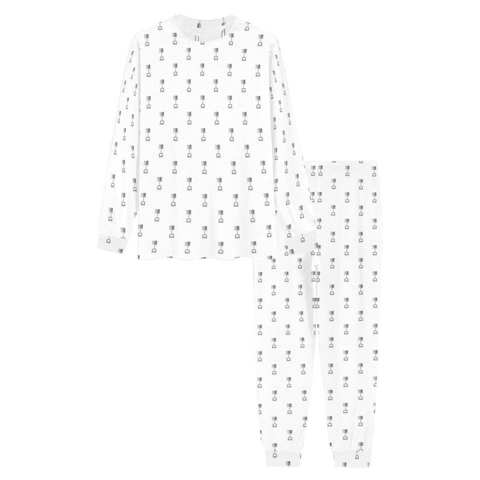 Engine Piston Background Pattern Print Design 01 Men's All Over Print Pajama