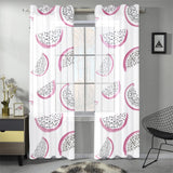 dragon fruit pattern Gauze Curtain
