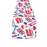 British Pattern Print Design 01 Table Runner
