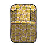 Passion fruits slice pattern Car Seat Back Organizer