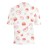 Sushi pattern Men's All Over Print Polo Shirt