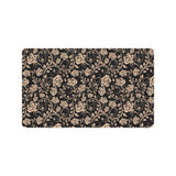 Rose Pattern Print Design 04 Doormat