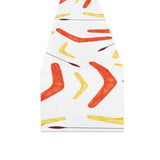 Waterclor boomerang Australian aboriginal ornament Table Runner