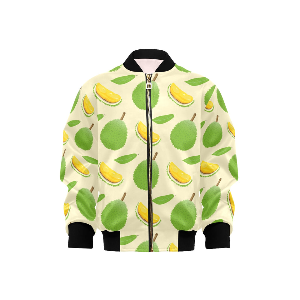 Durian pattern Kids' Boys' Girls' Bomber Jacket