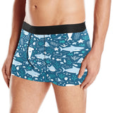 Cute shark pattern Men's All Over Print Boxer Briefs Men's Underwear