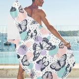 Butterfly pattern Beach Towel