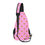 Pancake Pattern Print Design 04 All Over Print Chest Bag