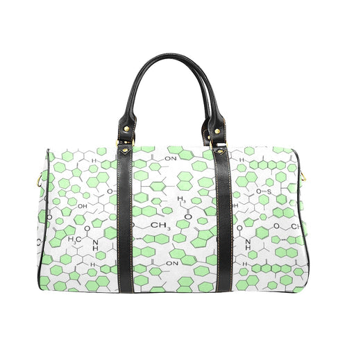 Chemistry Periodic Table Pattern Print Design 03 Travel Bag