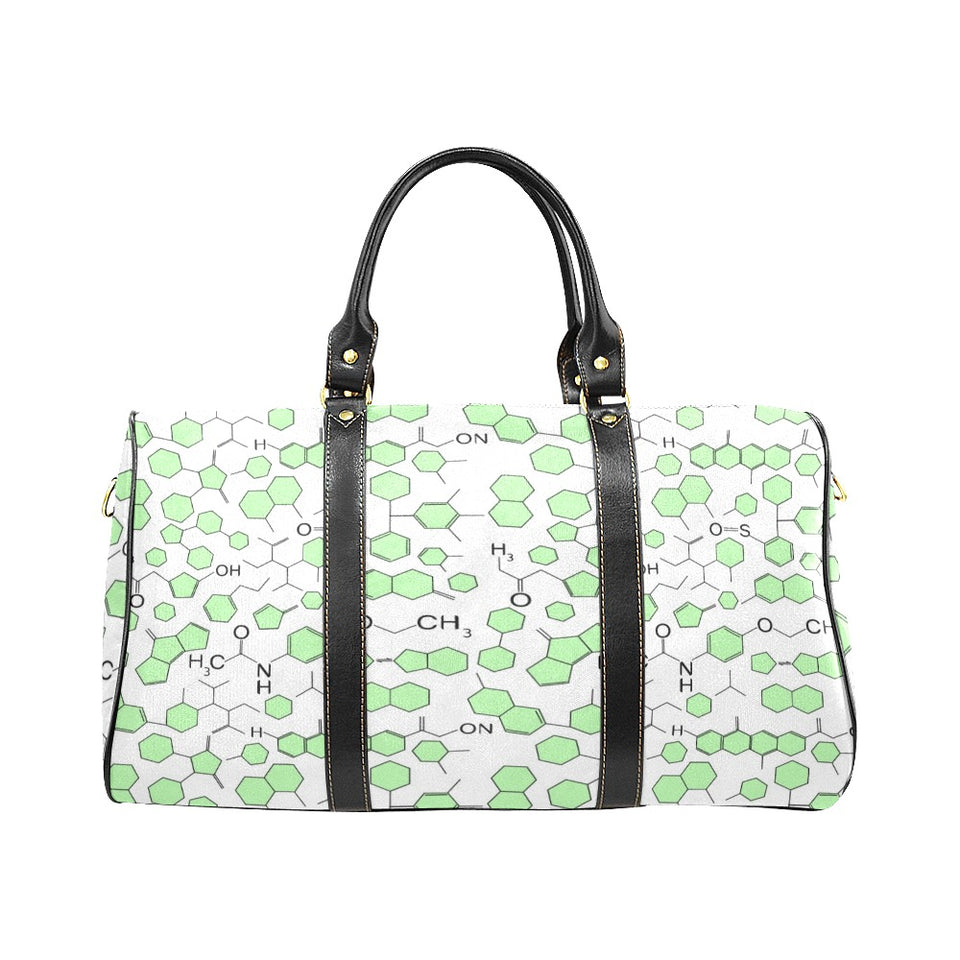 Chemistry Periodic Table Pattern Print Design 03 Travel Bag