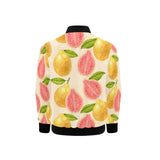 Beautiful guava pattern Kids' Boys' Girls' Bomber Jacket