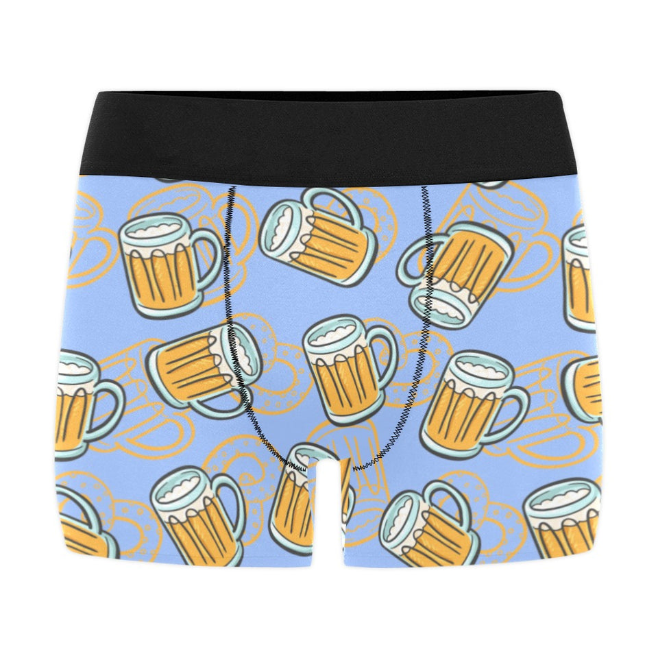 Beer pattern Men's All Over Print Boxer Briefs Men's Underwear