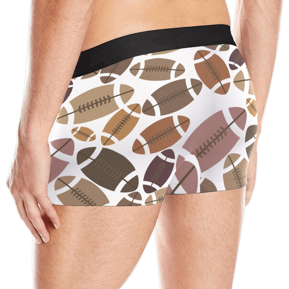 American football ball pattern Men's All Over Print Boxer Briefs Men's Underwear