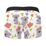 Cute koalas teapots tea Men's All Over Print Boxer Briefs Men's Underwear