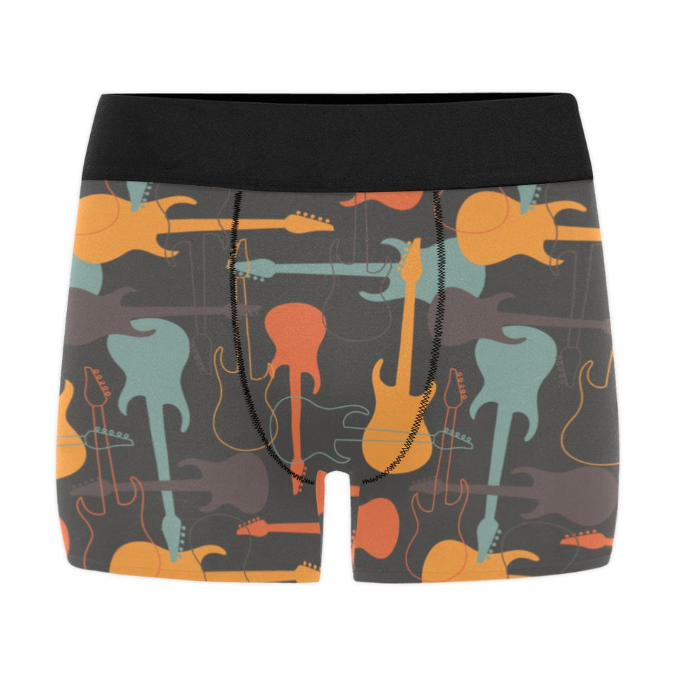 electric guitars pattern Men's All Over Print Boxer Briefs Men's Underwear