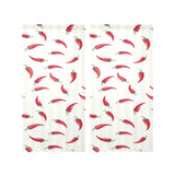 Chili peppers pattern Gauze Curtain