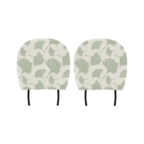 Ginkgo leaves pattern Car Headrest Cover