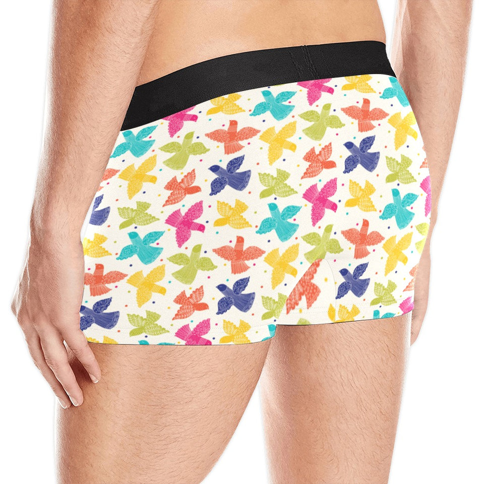 Pigeon Pattern Print Design 01 Men's All Over Print Boxer Briefs Men's Underwear