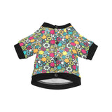 Gear Pattern Print Design 03 All Over Print Pet Dog Round Neck Fuzzy Shirt