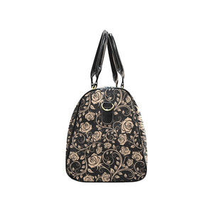 Rose Pattern Print Design 04 Travel Bag