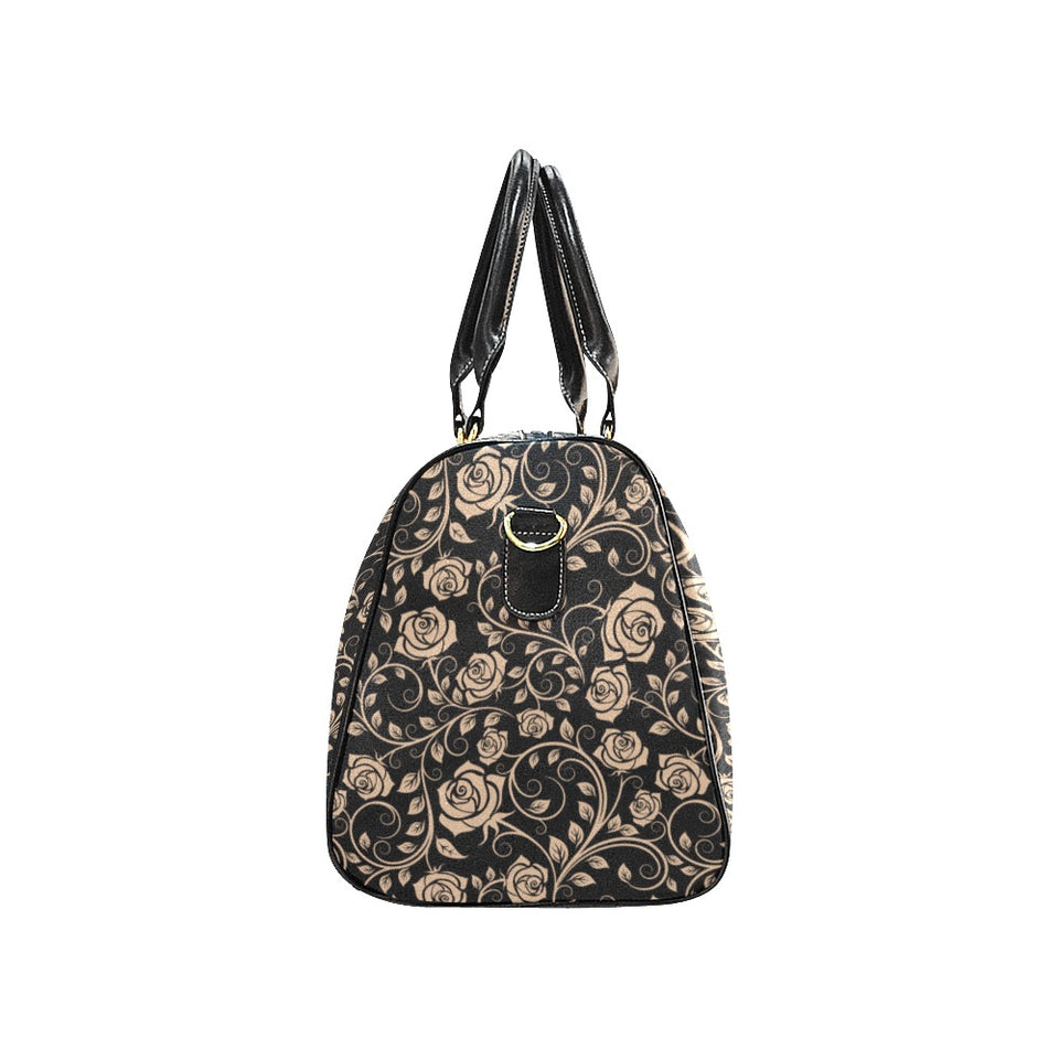 Rose Pattern Print Design 04 Travel Bag