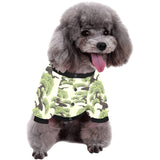 Bonsai pattern All Over Print Pet Dog Round Neck Fuzzy Shirt