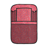 Skate Board Pattern Print Design 01 Car Seat Back Organizer